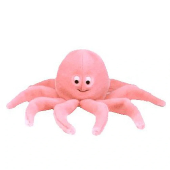 TY THE BEANIE BABIES COLLECTION 1993 Inky Octopus - Picture 1 of 5